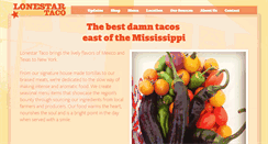 Desktop Screenshot of lonestartaconyc.com