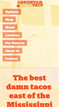 Mobile Screenshot of lonestartaconyc.com